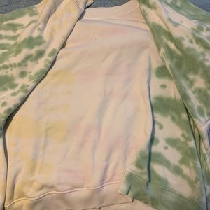 American Eagle Oversized TieDye Crew Size L